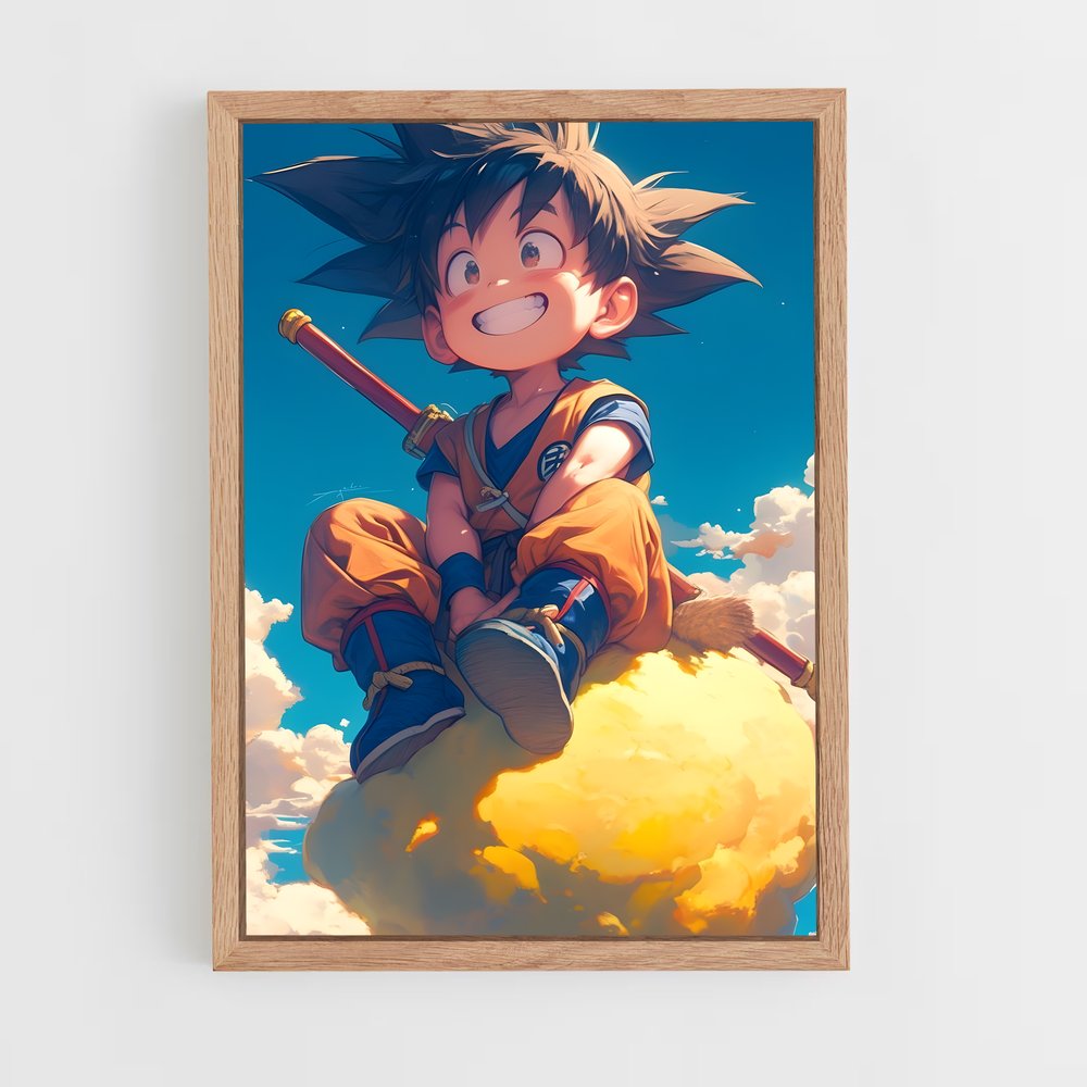 ap-son goku-1 cadre Bois clair