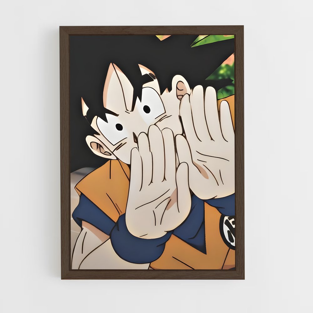 ap-son goku-4 cadre Bois foncé