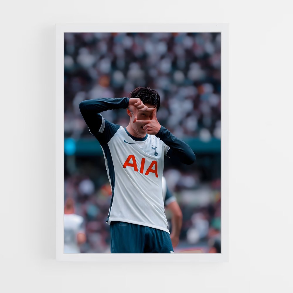 ap-son heung-min-2 cadre Blanc