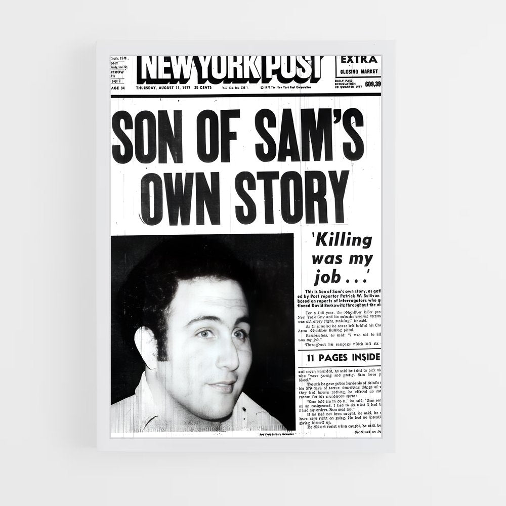ap-son of sam-1 cadre Blanc