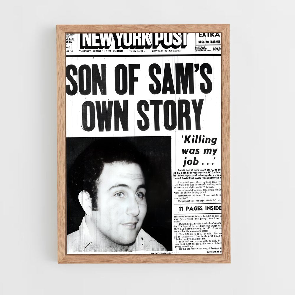ap-son of sam-1 cadre Bois clair