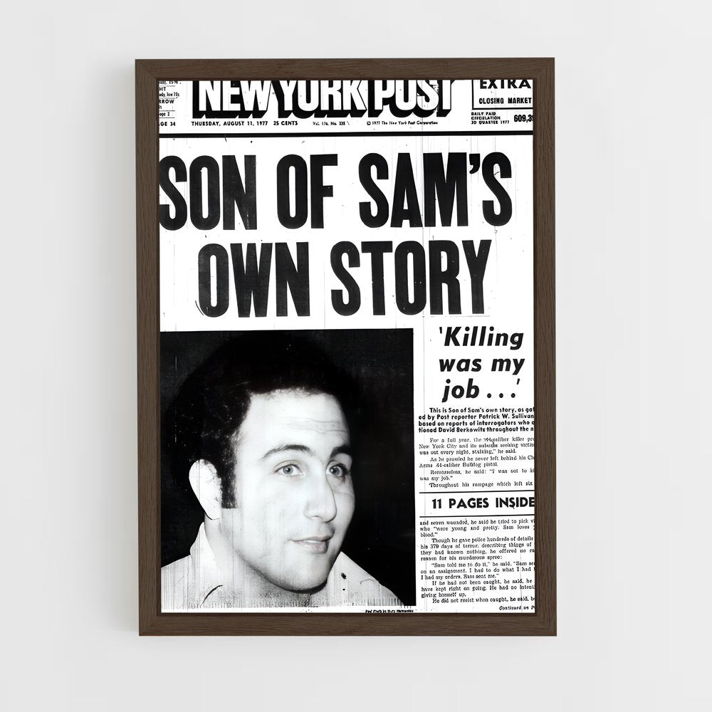 ap-son of sam-1 cadre Bois foncé