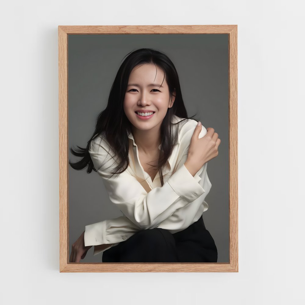 ap-son ye-jin-5 cadre Bois clair