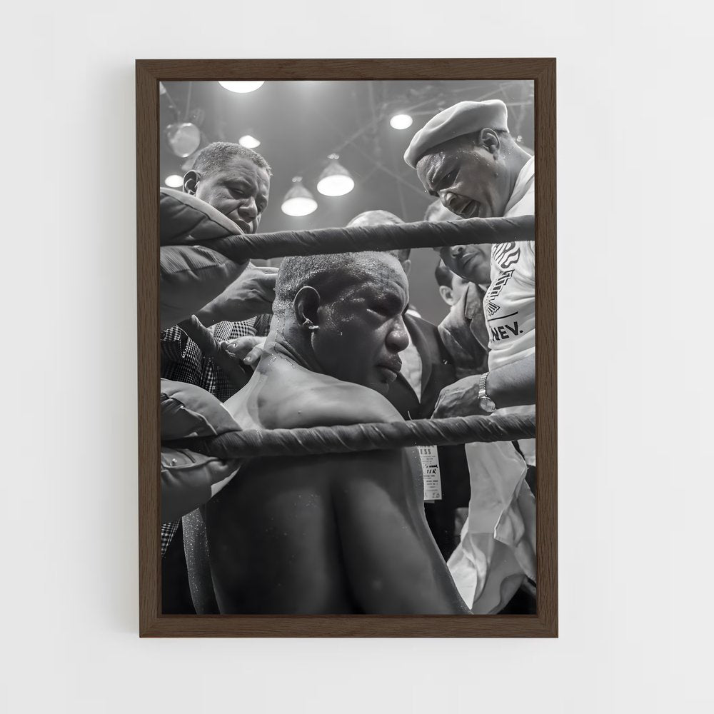 ap-sonny liston-1 cadre Bois foncé