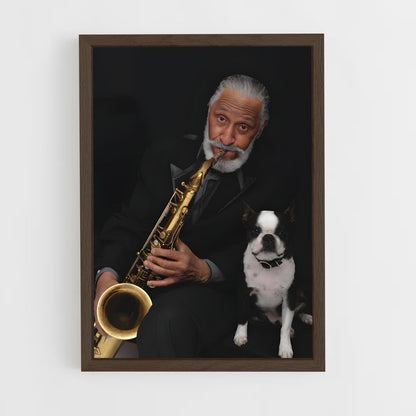 ap-sonny rollins-4 cadre Bois foncé