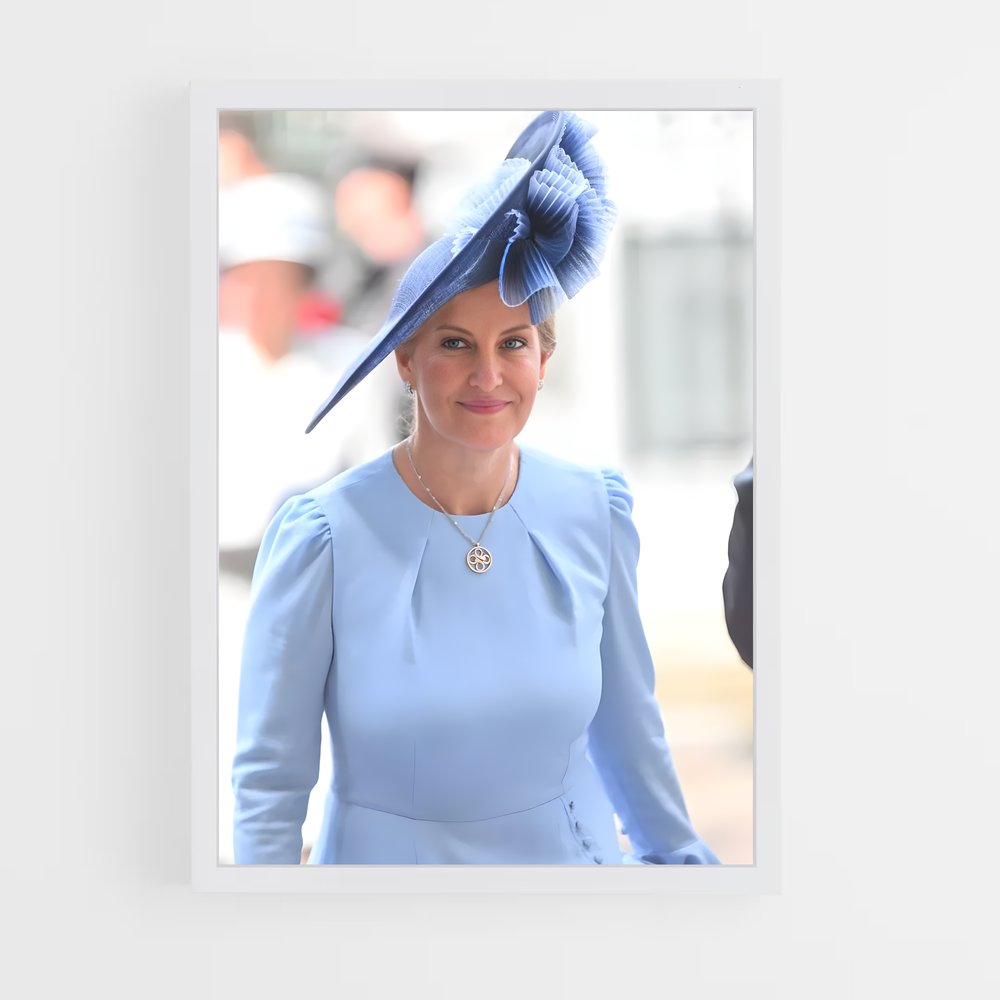 ap-sophie duchess of edinburgh-1 cadre Blanc