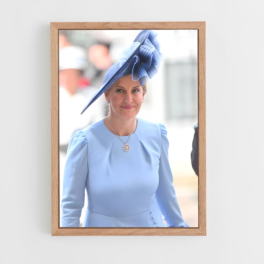ap-sophie duchess of edinburgh-1 cadre Bois clair
