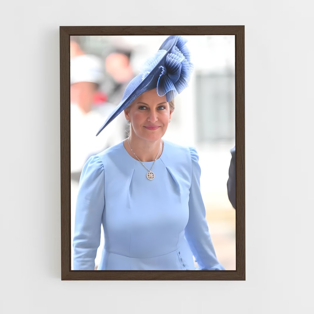 ap-sophie duchess of edinburgh-1 cadre Bois foncé
