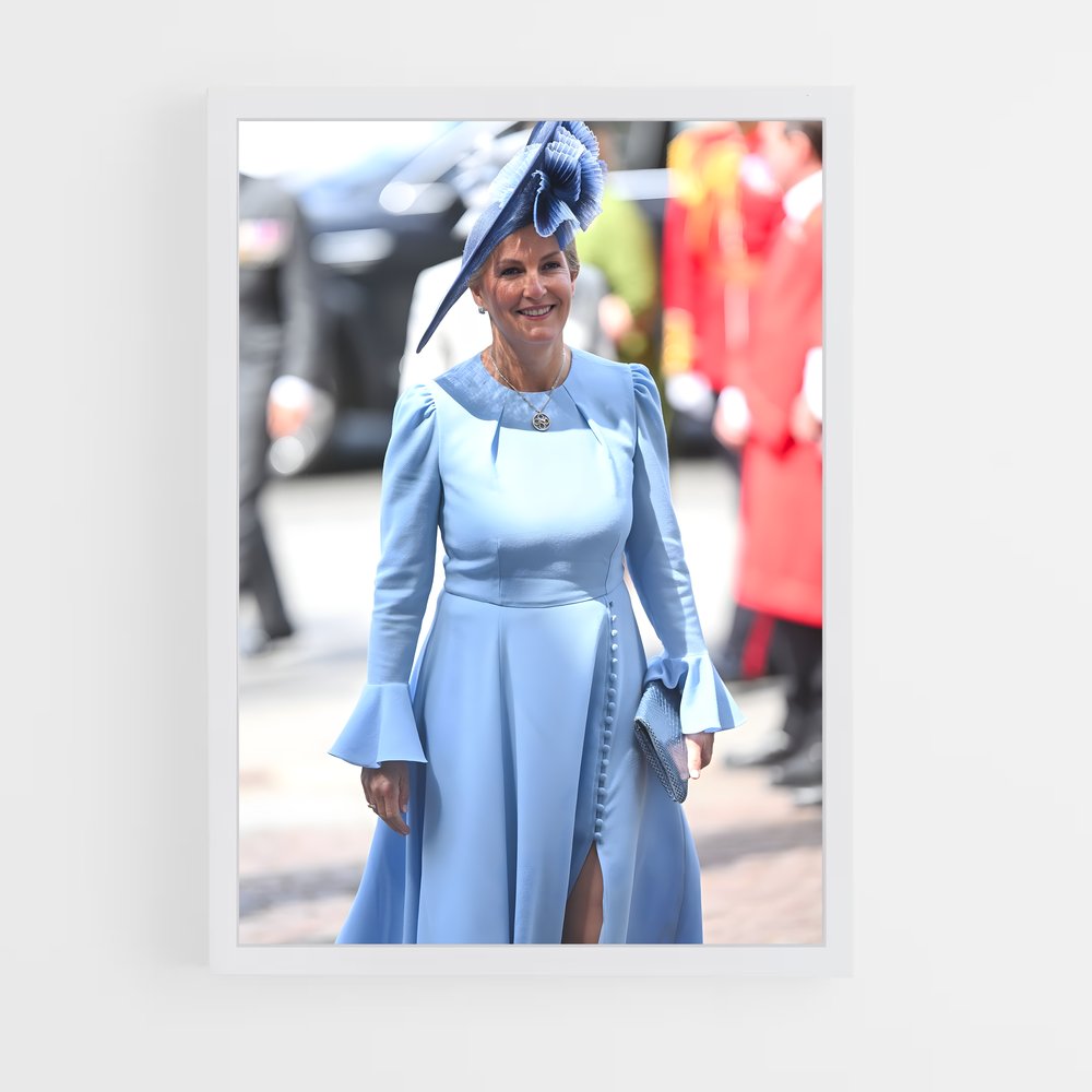 ap-sophie duchess of edinburgh-8 cadre Blanc