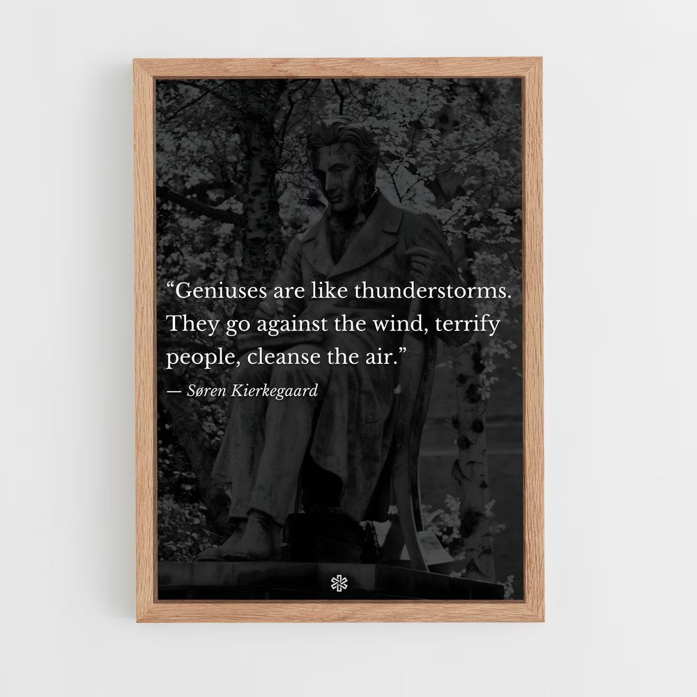ap-soren kierkegaard-2 cadre Bois clair