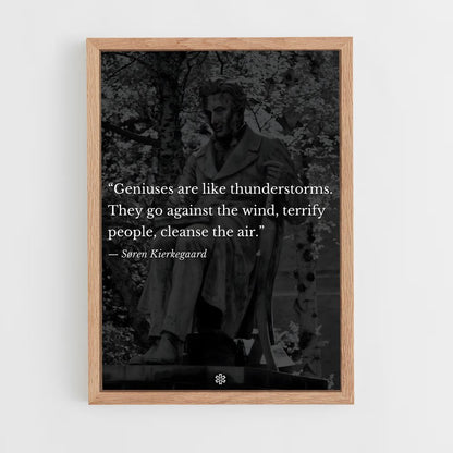 ap-soren kierkegaard-2 cadre Bois clair