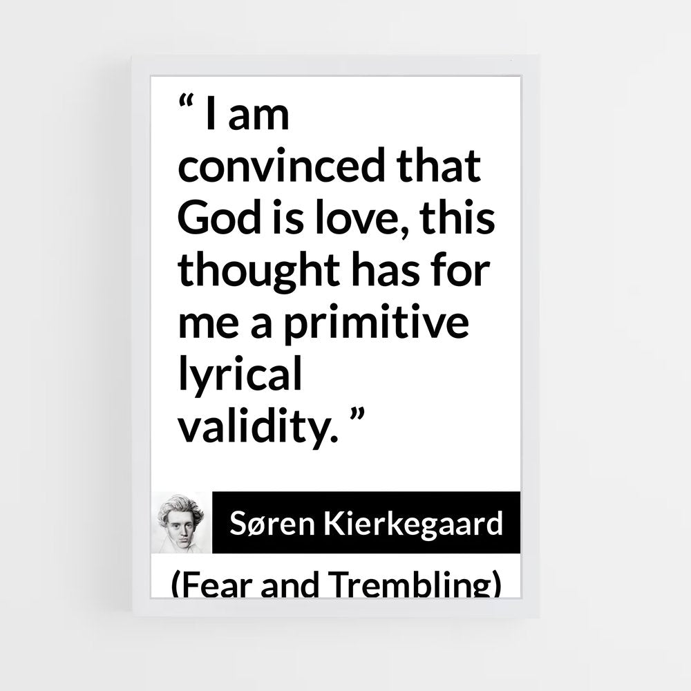 ap-soren kierkegaard-3 cadre Blanc