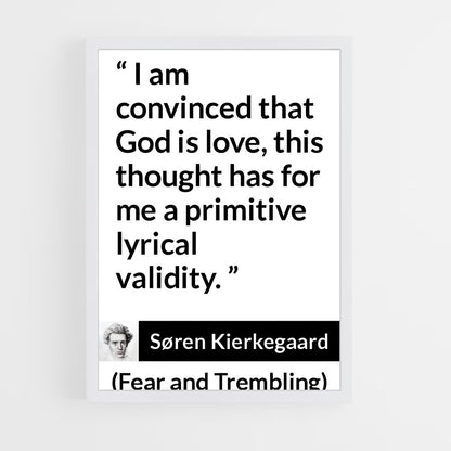 ap-soren kierkegaard-3 cadre Blanc