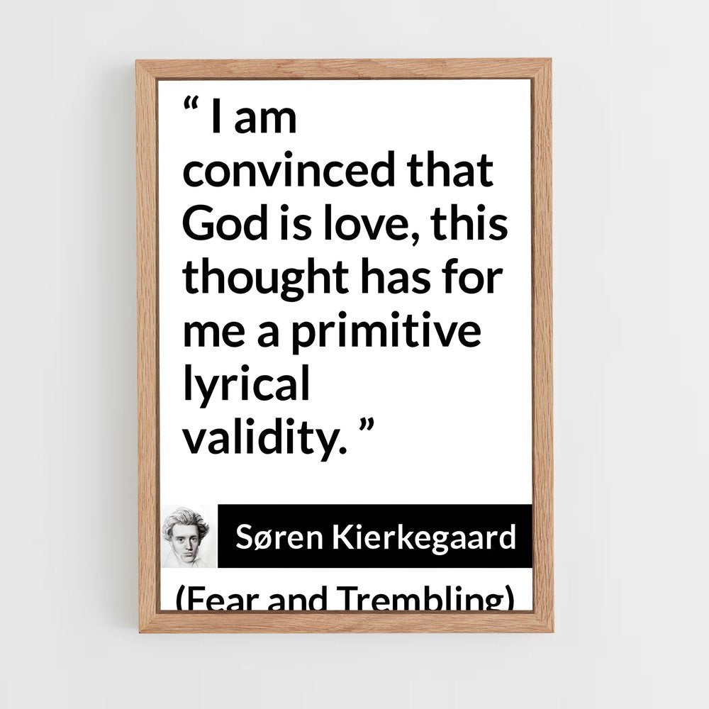 ap-soren kierkegaard-3 cadre Bois clair