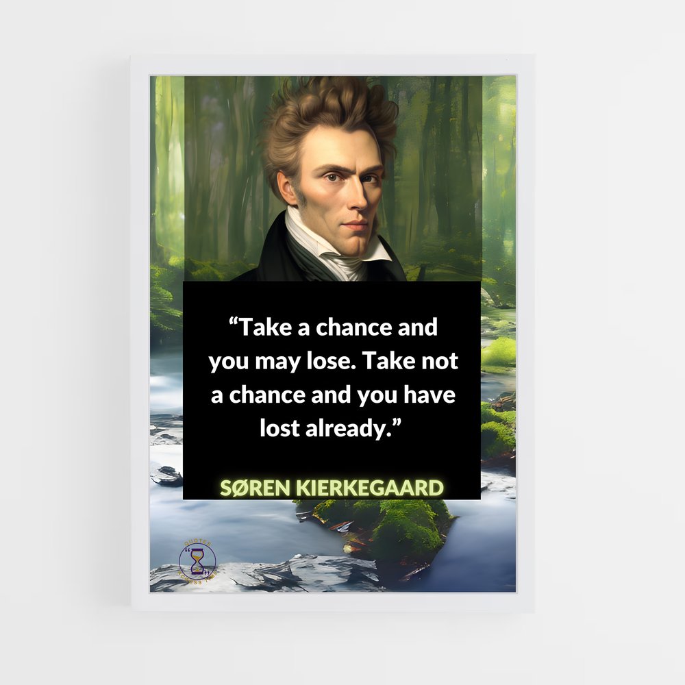 ap-soren kierkegaard-4 cadre Blanc
