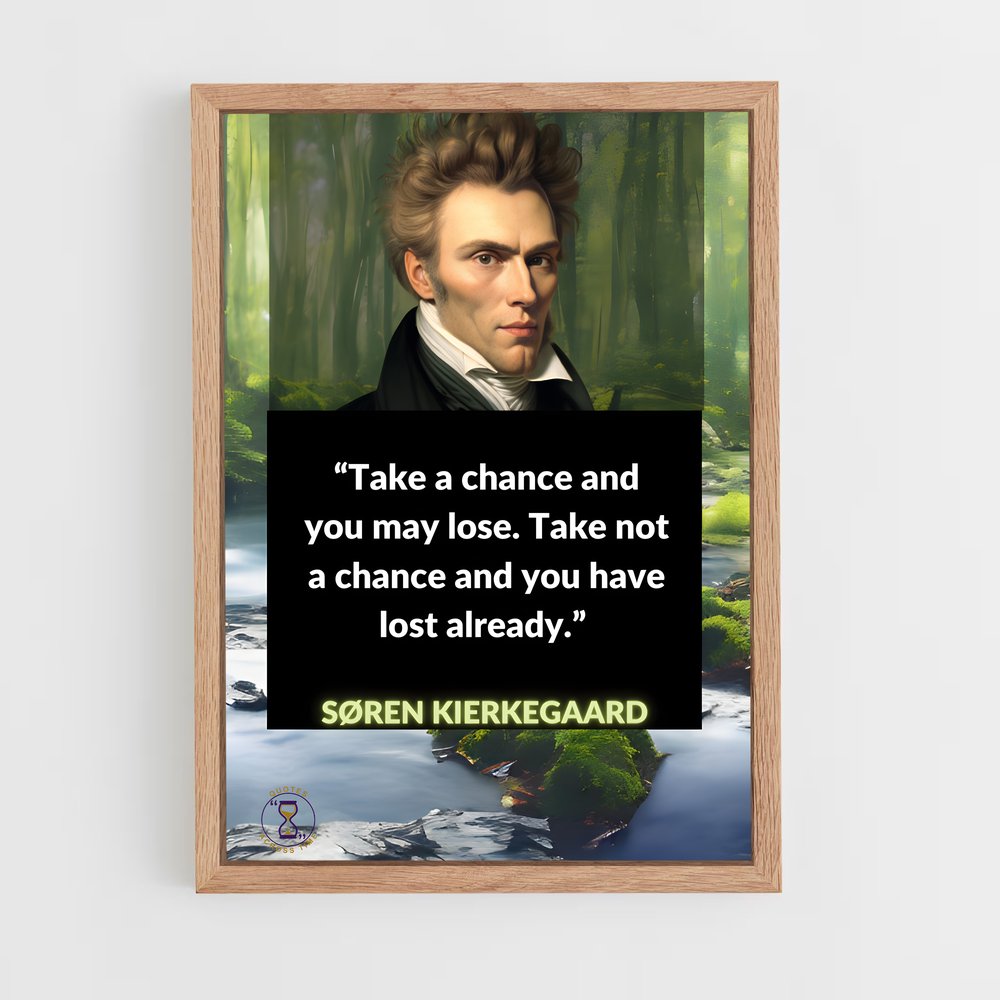 ap-soren kierkegaard-4 cadre Bois clair