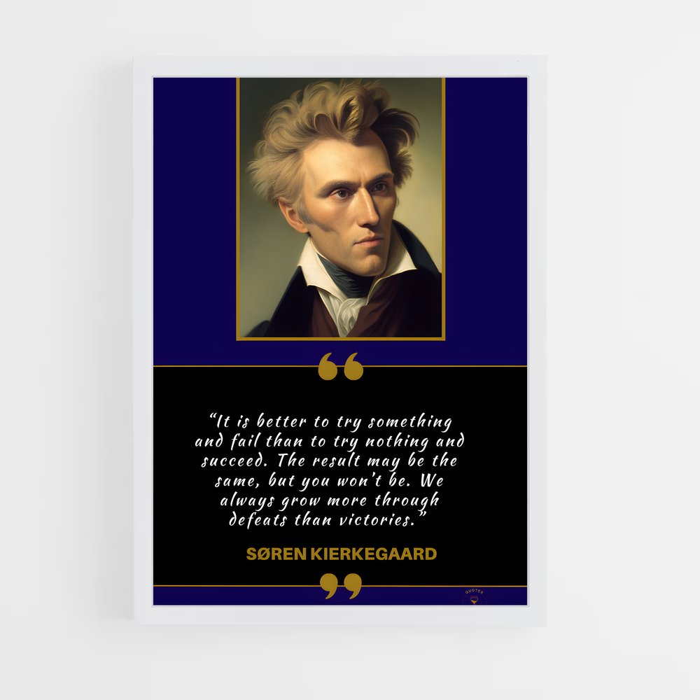 ap-soren kierkegaard-5 cadre Blanc