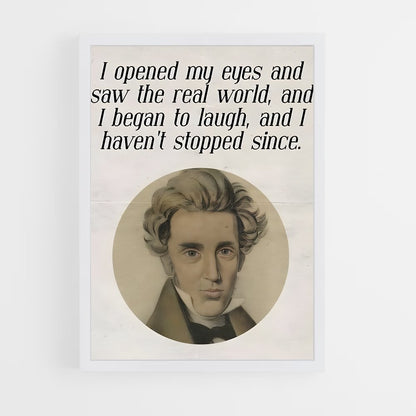 ap-soren kierkegaard-8 cadre Blanc