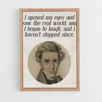 ap-soren kierkegaard-8 cadre Bois clair