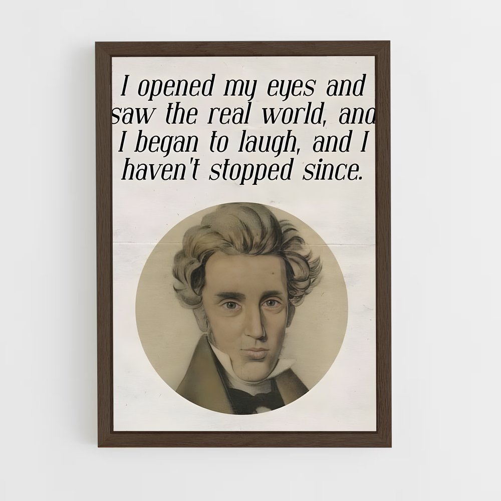 ap-soren kierkegaard-8 cadre Bois foncé
