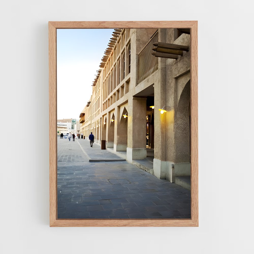 ap-souq waqif-11 cadre Bois clair