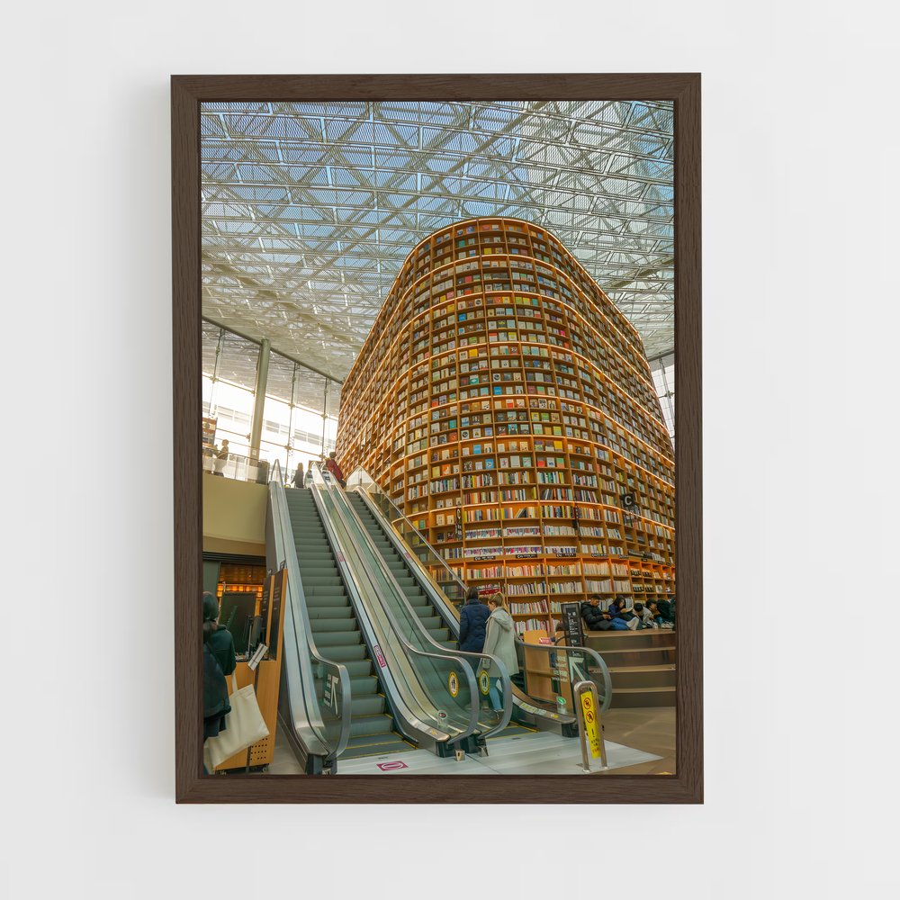 ap-south korea-2 cadre Bois foncé