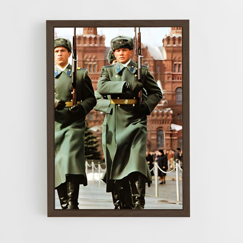 ap-soviet union-1 cadre Bois foncé