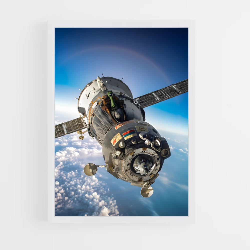 ap-soyuz spacecraft-2 cadre Blanc