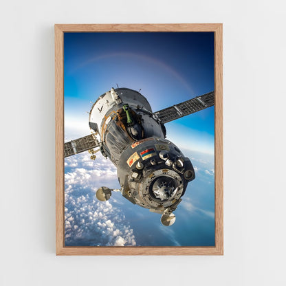 ap-soyuz spacecraft-2 cadre Bois clair