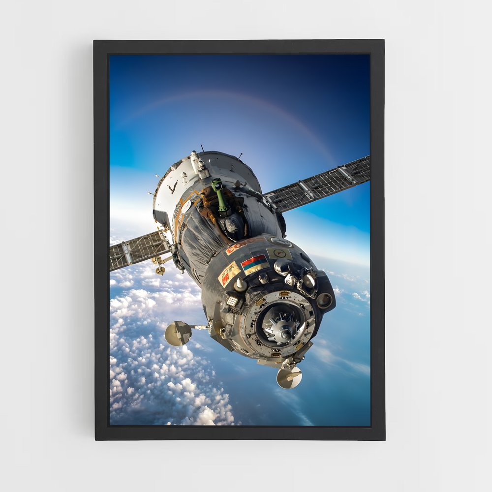 ap-soyuz spacecraft-2 cadre Noir