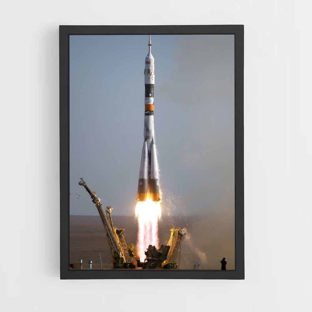 ap-soyuz spacecraft-3 cadre Noir