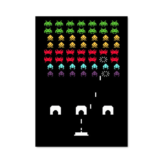 Poster Pixel Invasion