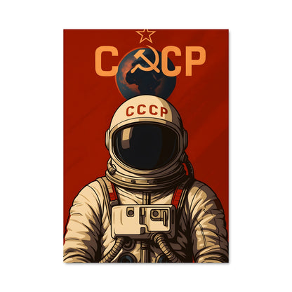 Poster Astronauta Globus