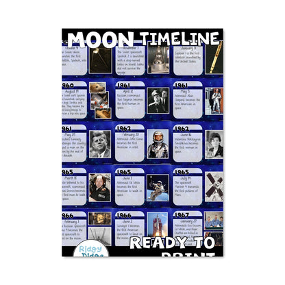 Poster Vers la Lune