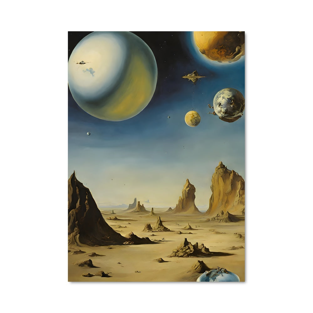 Poster Désert Astral