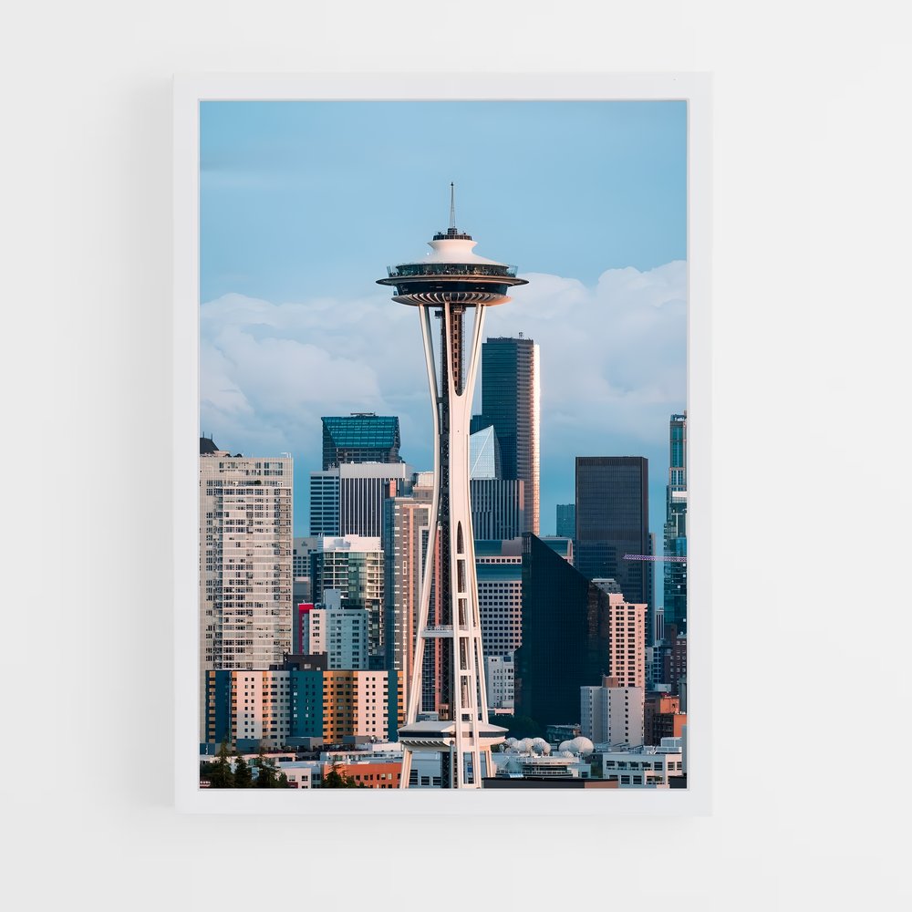 ap-space needle-1 cadre Blanc
