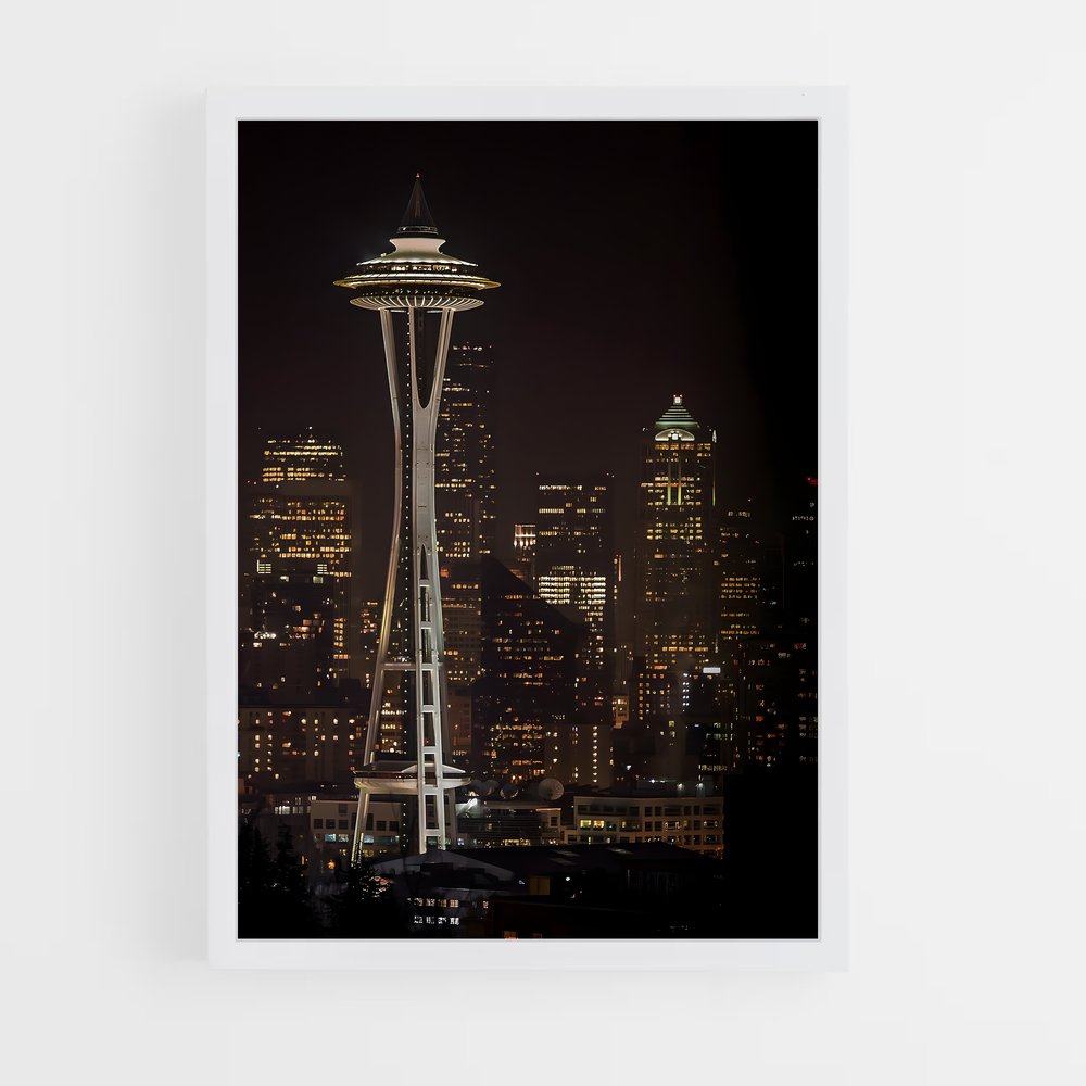 ap-space needle-6 cadre Blanc