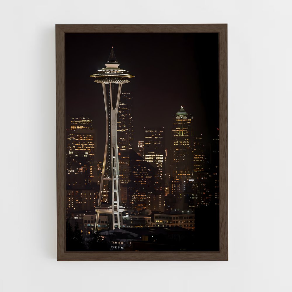 ap-space needle-6 cadre Bois foncé
