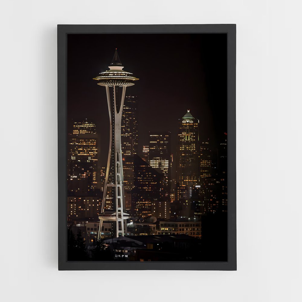 ap-space needle-6 cadre Noir