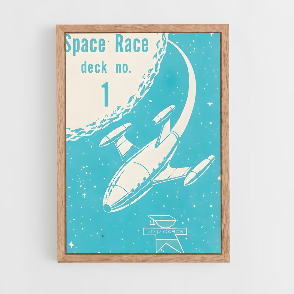ap-space race-3 cadre Bois clair