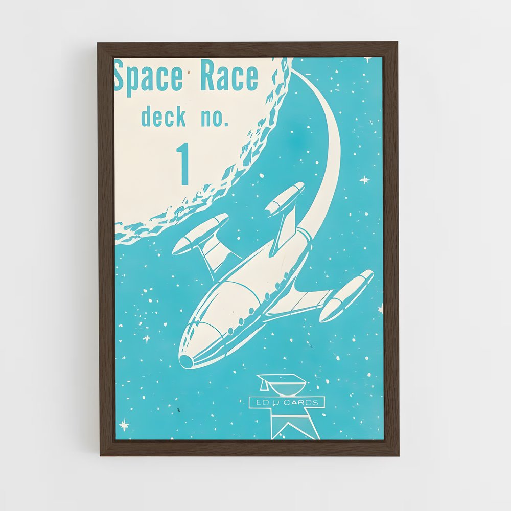 ap-space race-3 cadre Bois foncé