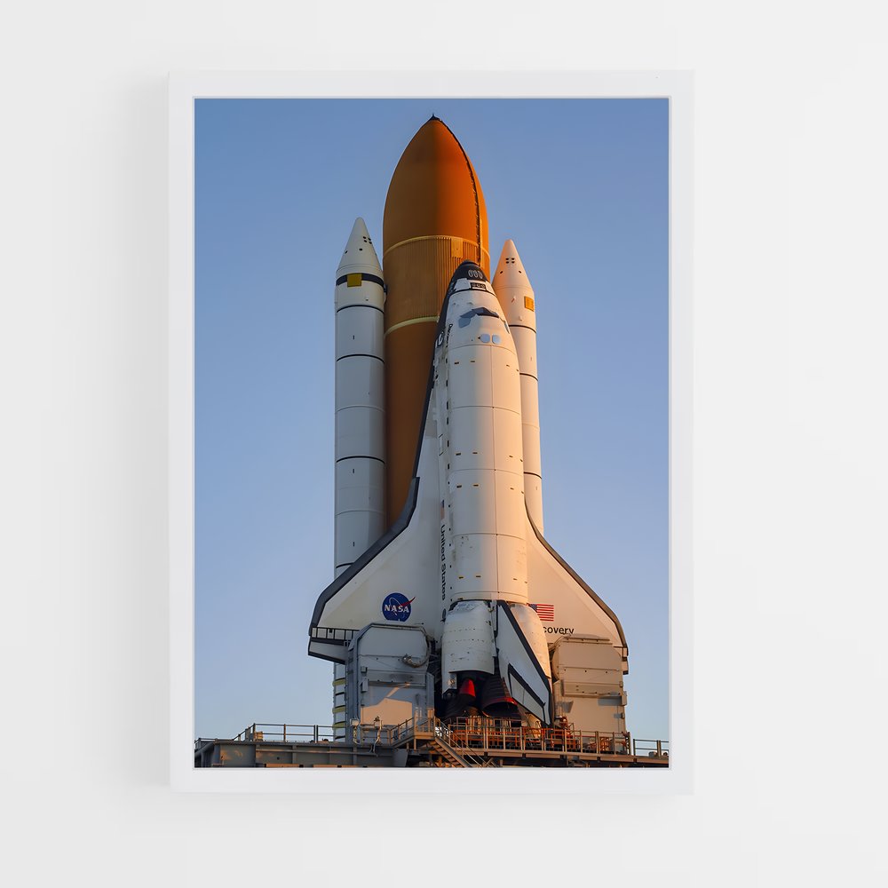 ap-space shuttle-1 cadre Blanc