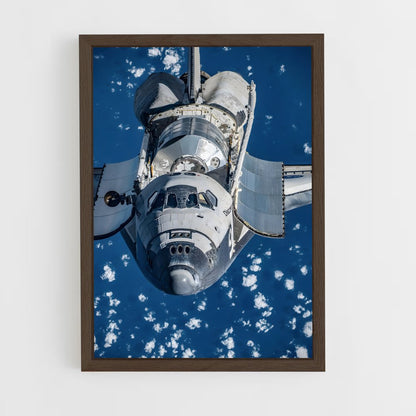ap-space shuttle-6 cadre Bois foncé