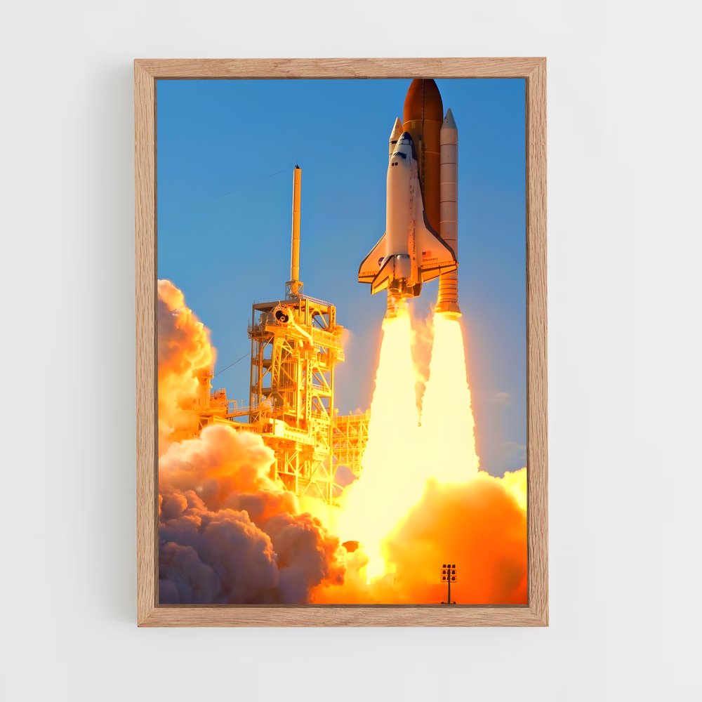 ap-space shuttle-8 cadre Bois clair