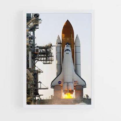 ap-space shuttle-9 cadre Blanc