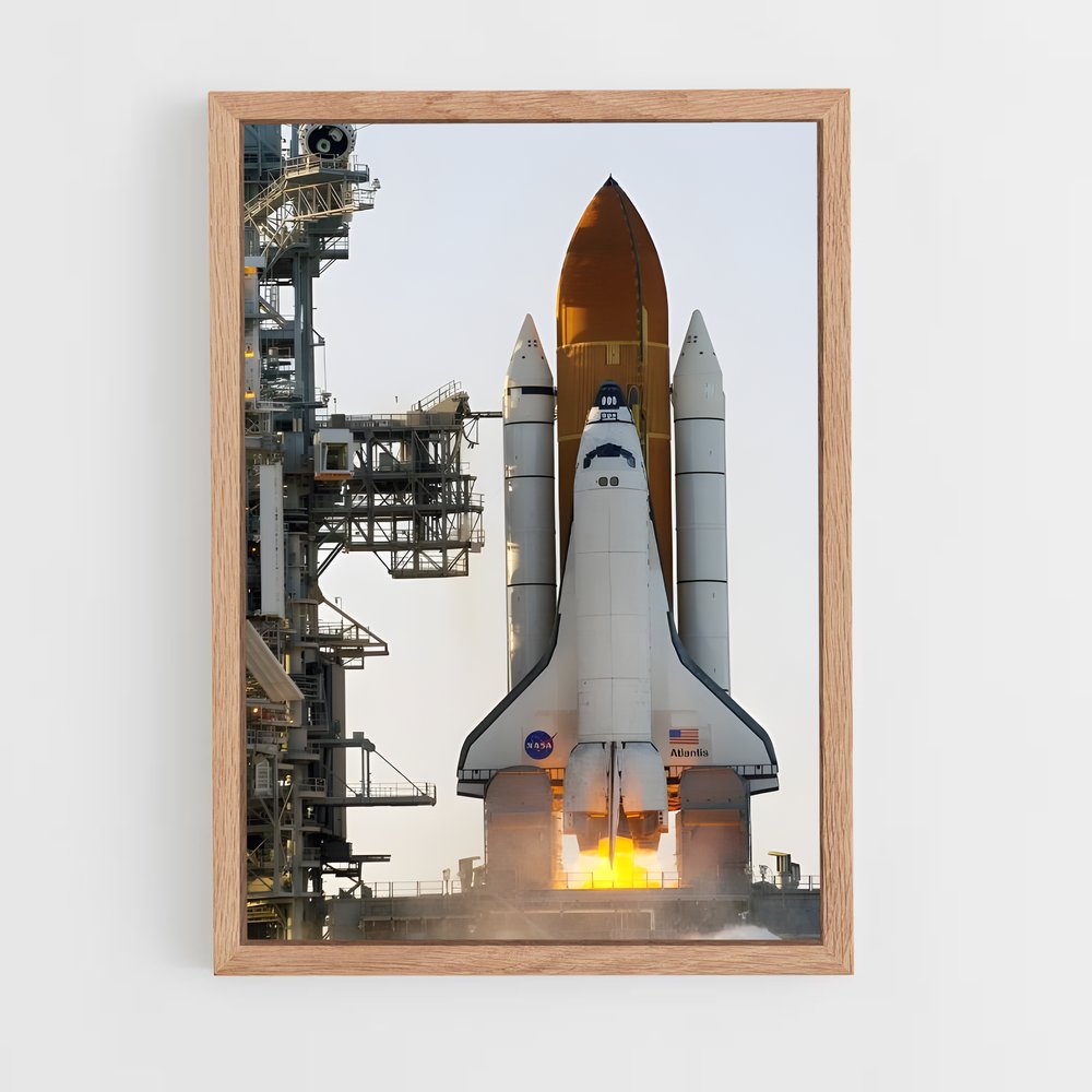 ap-space shuttle-9 cadre Bois clair