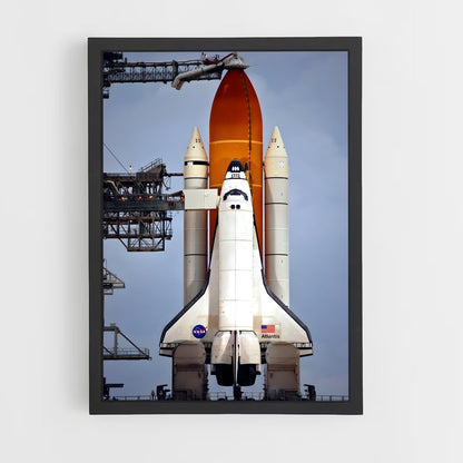 ap-space shuttle atlantis-5 cadre Noir
