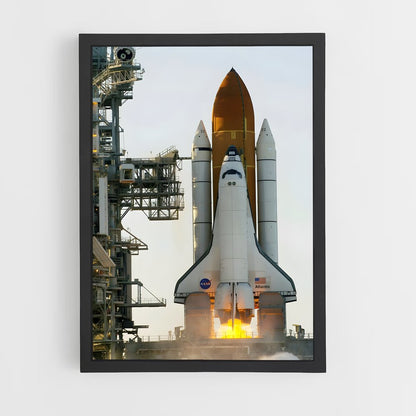 ap-space shuttle atlantis-7 cadre Noir