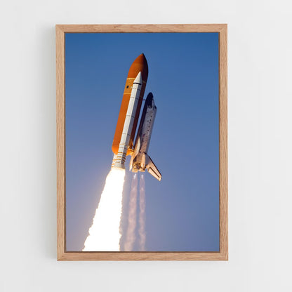 ap-space shuttle discovery-4 cadre Bois clair