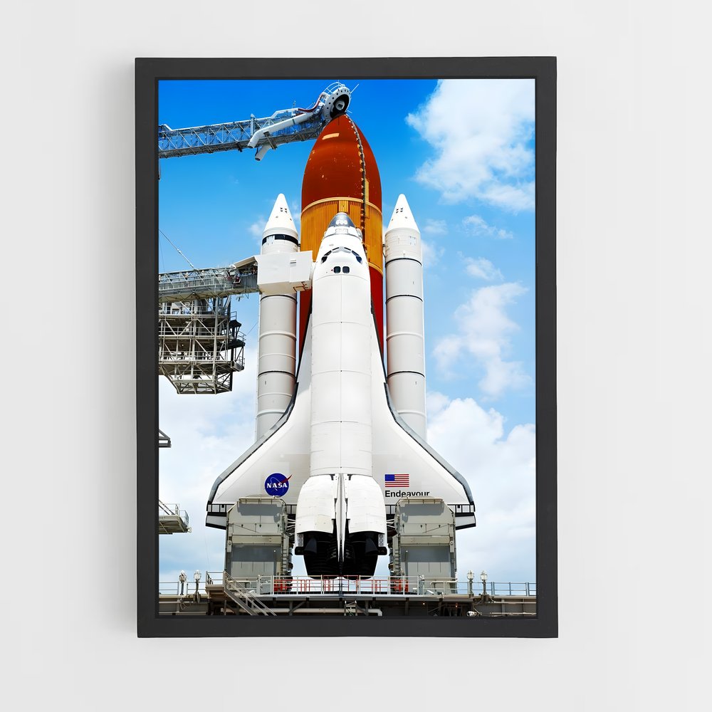 ap-space shuttle endeavour-1 cadre Noir